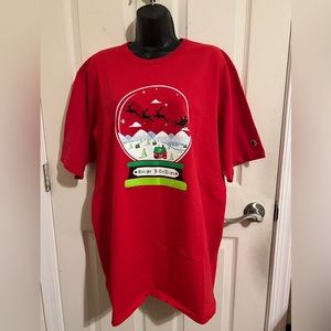 Woman Xmas T-shirt. Happy Jolly Days